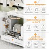 NicBex 30/36/60/72"Bathroom Vanity Set with Ceramic Sink,2 Doors&1 Drawer,Multifunctional Storage Cabinet Combo,4" Faucet Hole(No Faucet) - 4 of 4