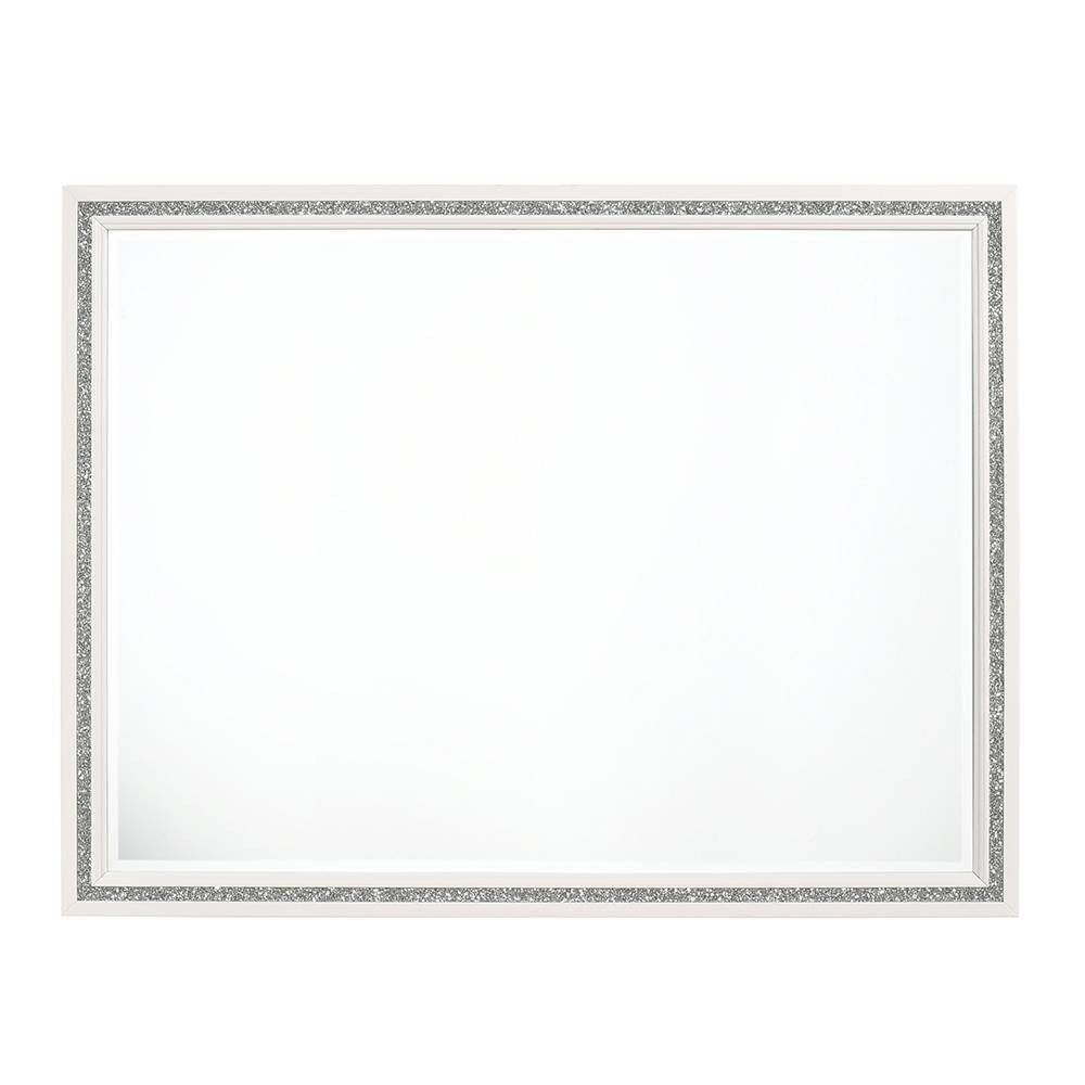 Acme Furniture Haiden Dresser Mirror White Finish