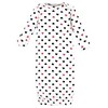 Hudson Baby Infant Girl Cotton Gowns, Girl Mommy Red Black - image 4 of 4