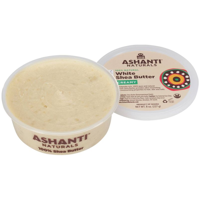 Ashanti African Creamy Shea Butter Anti-Frizz Treatment - White - 8 fl oz, 4 of 7