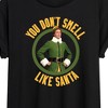 Women's - ELF - Christmas You Don't Smell Like Santa Oversized Graphic T-Shirt - 2 of 4