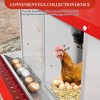 Chicken Nesting Box, Steel Roll Out Egg Collection with Vented Design, Rustproof Laying Box - 3 of 4