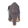 Journee Collection Womens Leona Inside Zip Block Heel Booties - 3 of 4