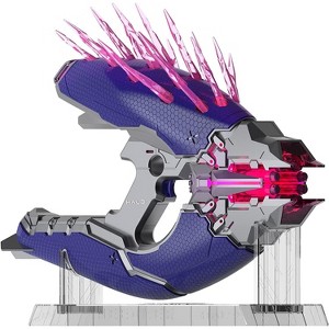 Nerf LMTD Halo Needler Dart-Firing Blaster, Light-Up Needles, 10-Dart Rotating Drum, 10 Elite Darts, Game Card with in-Game Content - 1 of 4