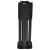 vidaXL Parasol Base Foldable for Ã˜1.5"/1.9" Pole Glossy Black Steel - 3 of 4