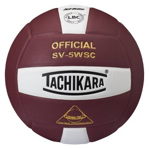 Tachikara CDW Indoor Sensi Tec Composite Competition Volleyball - Cardinal/White - 1 of 1