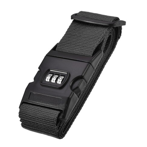 Unique Bargains Travel Packing Adjustable Luggage Strap with Buckle and Combination Lock - image 1 of 4