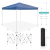 Pop Up Canopy Tent, Portable Easy Up Outdoor Screen Shelter with Mosquito Netting, Patented One Push Immediate Sun Shade with Wheeled Bag - 4 of 4
