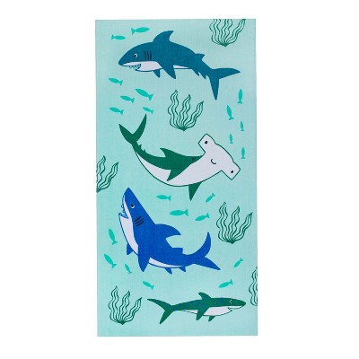 Wildkin Shark Attack 100% Cotton Beach Towel