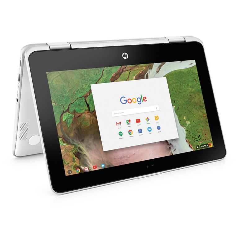 HP X360 Convertible Touchscreen Chromebook (11-ae131nr), 2 of 9