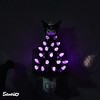 Ukonic Sanrio Kuromi 6-Inch Ceramic Christmas Tree Plug-In Nightlight - 4 of 4