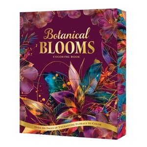 Botanical Blooms Coloring Book - (Chartwell Deluxe Spredges Editions) by  Editors of Chartwell Books (Paperback) - 1 of 1