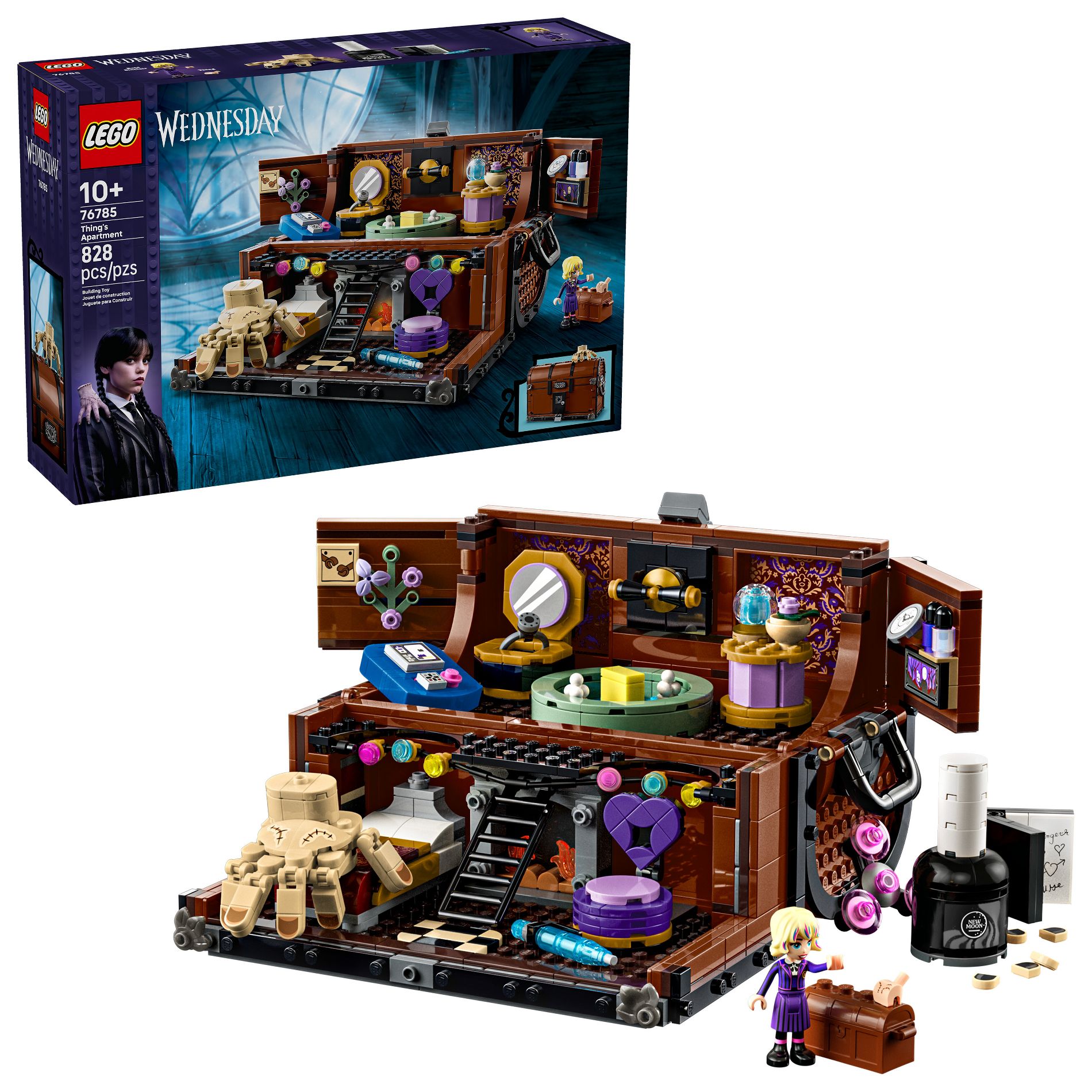 LEGO Wednesday Thing’s Apartment Building Toy 76785