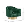 Meridian Furniture,Farrah Velvet Accent Chair - 4 of 4