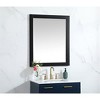 Elegant Lighting Aqua vanity mirror 30x36 inch in black - 3 of 4