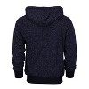 Gioberti Men's Full Zip Up Hoodie with Metal Zipper Pockets - 2 of 4