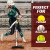PLAYAPUT Heavy Batting Tee | Ultra Durable Hitting Tee with Weighted “Claw” Base , Black - 3 of 4