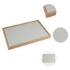 Unique Bargains Women's Wood Jewelry Tray with Removable Dividers for Drawers - 2 of 4