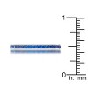 Slickblue Classic 0.5ct CZ Eternity Band Ring for Women, Garnet/Sapphire Stainless Steel, Sizes 5-10 - 4 of 4