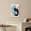 Art Remedy Modern Earbuds Contemporary Shapes Abstract Wall Art Framed - 2 of 4