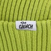 The Grinch Ribbed Knit, Embroidered Character On Green Cuff Beanie - 4 of 4