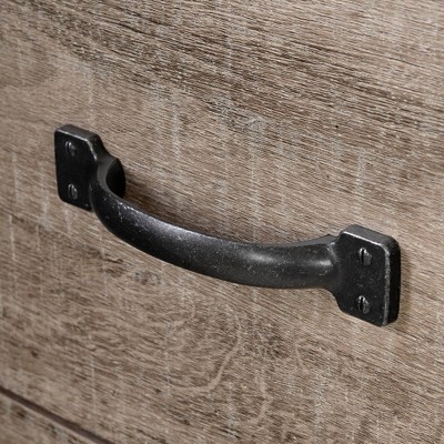 Weathered Oak Country Cottage 1-Drawer Nightstand