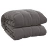 VidaXL Weighted Blanket Gray 54.3 in.x78.7 in. 13.2 lb Fabric - 2 of 4