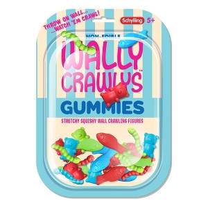Schylling Wally Crawly Gummies – Stretchy Wall-Crawling Toys, 18-Piece Set, Ages 5 and Up - 1 of 2
