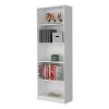 TOAOTBNBO Classic Bookcase, Modern Display Bookshelf with Storage Cabinet, Narrow Tall Book Shelf for Home Office - 2 of 4
