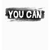 "You Can" Gym Culture Adult Long Sleeve Hoodie - 2 of 2