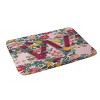 Deny Designs Burcu Korkmazyurek Summer Botanical Monogram Memory Foam Bath Mat - 2 of 4