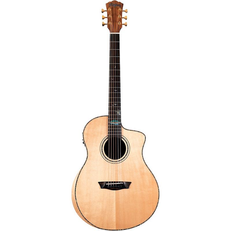 Washburn Bella Tono Allure SC56S Studio Acoustic-Electric Guitar Gloss Natural, 3 of 6