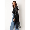Petal and Pup Womens Miriam Sequin Fringe Duster - 3 of 4