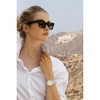 Bulova Ladies' Classic Crystal Stainless Steel 3-Hand Quartz Watch, White Mother-of-Pearl Dial - 4 of 4