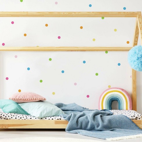 RoomMates Pastel Dot Peel and Stick Wall Decal