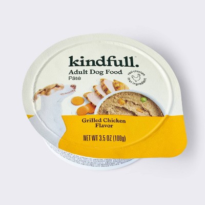 Grilled Chicken Flavor Paté Wet Dog Food - Kindfull™ 3.5oz