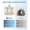 6/10/12 ft Outdoor All Weather Pop Up Tent, Instant Tent Shelter, Rainproof Camping Sun Shelter for Patio, Backyard, Deck - 3 of 4