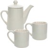 Live, Laugh, Love Tea for Two Set (15 oz Teapot with 2 - 8 oz Cups) - 4 of 4