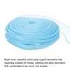 Unique Bargains Gift Wrapping Wide Sheer Wired Pastel Shimmer Iridescent Chiffon Ribbons 1 Pc - 3 of 4