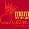 Men's Design By Humans Mother's Day Mom You Are The Queen By tmsarts T-Shirt - 2 of 2