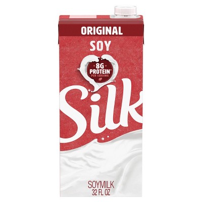Silk Shelf-Stable Original Soy Milk - 1qt
