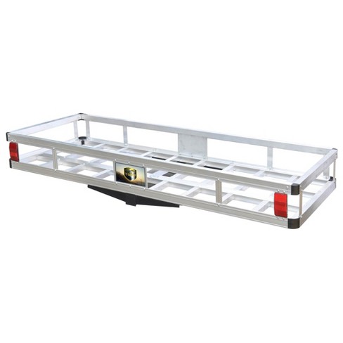 Tow tuff aluminum cargo carrier with hot sale bike rack