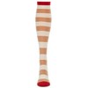 Memoi Women's Soft Shaded Stripes Cashmere Blend Knee High Socks - 2 of 2