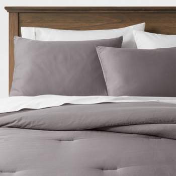 Cotton Sateen Down 300 Thread Count Comforter - Level 2 With 3m® Stain  Release : Target