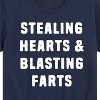 Boys' - Instant Message - Stealing Hearts And Blasting Farts Short Sleeve Graphic T-Shirt - 2 of 4