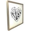 TX USA Corporation Wood Wall Decor, 1" W x 15.75" D x 15.75" H, Multicolored - 3 of 4