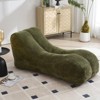 59" Creative Bean Bag Sofa Chair High-Quality Sponge Adult Polyester Fiber Plump Elastic Body-Curve Support Reading TV Living Room - 2 of 4