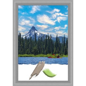 Amanti Art Peak Polished Nickel Narrow Picture Frame - 1 of 4