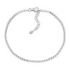 Silpada 'All Aglow' Cubic Zirconia Bracelet in Sterling Silber, 7" + 1" - 2 of 4