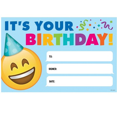 Creative Teaching Press Birthday Award, pk of 30